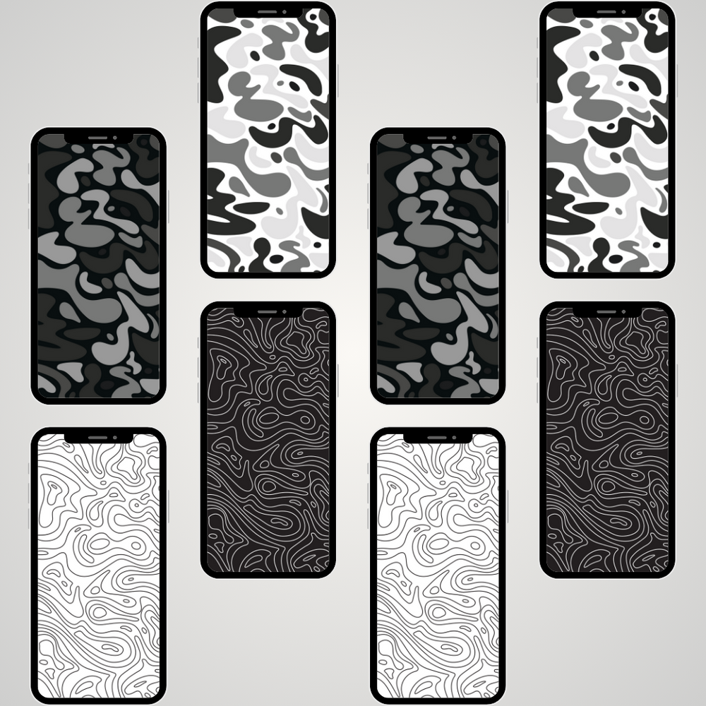 mistlabs mst mousepads gaming topo juiced mono black and white minimal wallpaper bundle